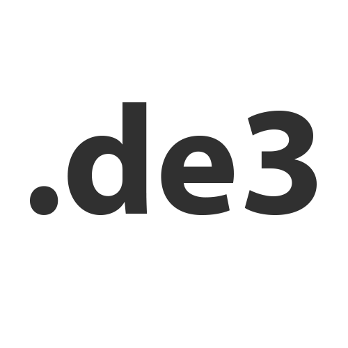 Зарегистрировать домен в зоне .de3
