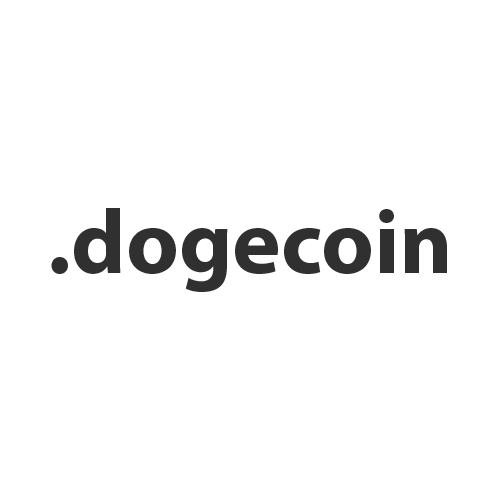 Зарегистрировать домен в зоне .dogecoin