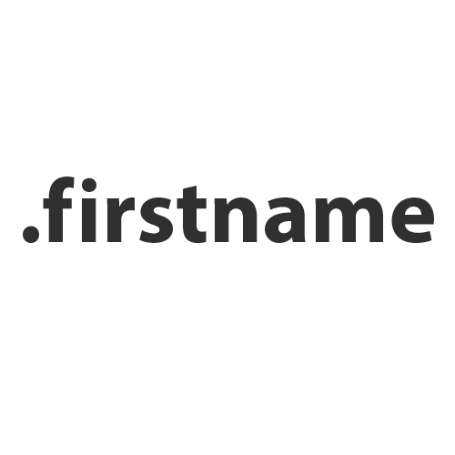 Зарегистрировать домен в зоне .firstname