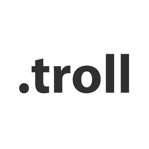 Зарегистрировать домен в зоне .troll