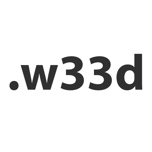 Зарегистрировать домен в зоне .w33d
