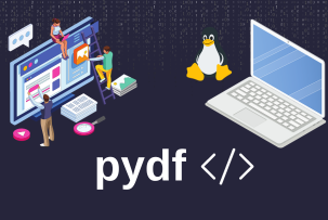 Использование 'pydf' - инструмента Linux для просмотра использования дискового пространства на файловой системе с цветной кодировкой